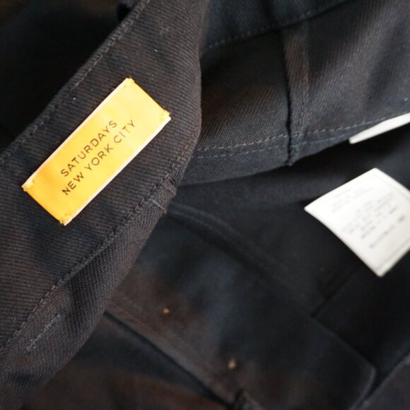 BNWT AW19 SATURDAYS NEW YORK CITY WORKER PANTS - Picture 6 of 7